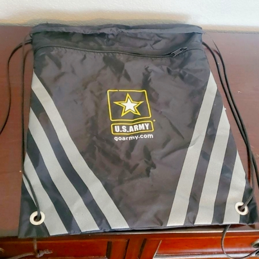 ARMY Graphic Gymsack Drawstring bag Black/yellow